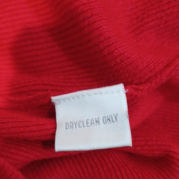 Worthington Red and Black Sweater - Picture 6 of 10